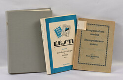 Estonian philatelic literature, three pieces: Hurt & Ojaste handbook, ...