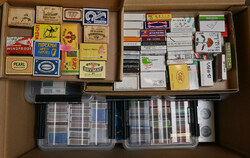 Collector’s huge storage lot in boxes, complete matchboxes and ...