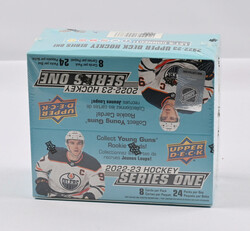 2022-23 Upper Deck 1 series, retail box