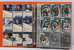 Atlanta Thrashers card collection in album, ca. 350 cards including ...
