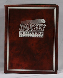 Jersey cards in a small album, 40 cards