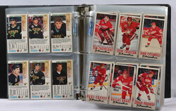 Power Play set in Ultra Pro album, including insert cards. Total of ...