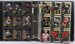 Sp Authentic base cards collection in two Ultra Pro albums, plenty eg ...