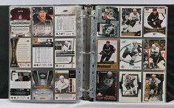 Teemu Selänne card collection in Ultra Pro album, over 430 cards