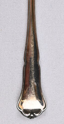 Coffee spoons silver (830) 12 pieces with engravings