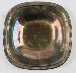 Plate silver (835). Wilkens, ca. 22,5 cm, weight 217g. Also two ...