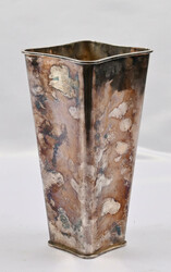 Vase silver (916). Height 21,5 cm, weight 530g. Finnish handicraft ...