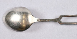 Small silver spoons (813) with letters FP (Fennia), 12 pieces