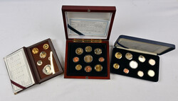 Proof coin set lot: 1994, 2002 and 1999, 2000 and 2001 sets