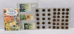 Selection of domestic and foreign coins from collectors estate, also ...