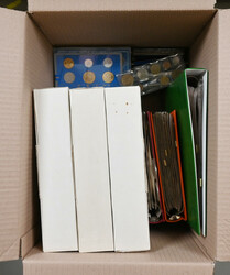 Selection of Finnish coins in three albums starting from 19th century ...