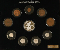 Selection of various Moneta products, eg. Finland 85 years collection ...