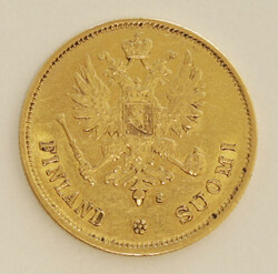 1878 10 markka gold