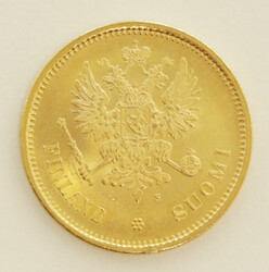 1878 20 markka gold