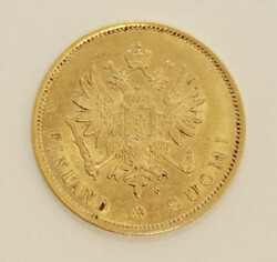 1879 10 markka gold