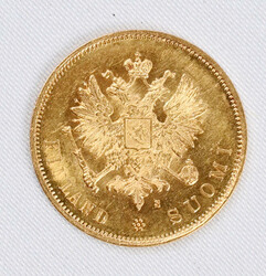1879 10 markka gold