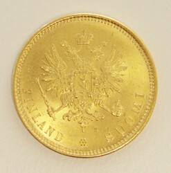 1879 20 markka gold