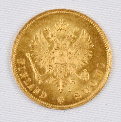 1881 10 markka gold