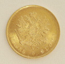 1882 10 markka gold