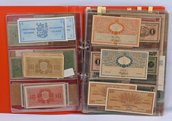 Old collection lot in album of foreign, eg. Russian and domestic ...