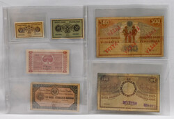 1889 onwards selection of banknotes, ca. 30 pieces, the newer ones in ...
