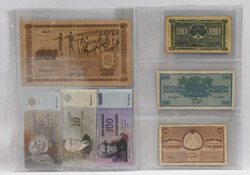 1889 onwards selection of banknotes, ca. 30 pieces, the newer ones in ...
