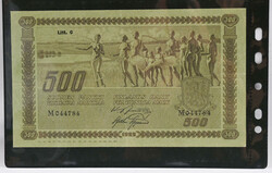 1922 500 markka Litt. C, kl 1