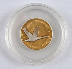 Cook Islands 2015 $25, swan, gold. Minted only 1000 pieces