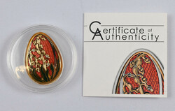 Cook Islands 2013 $5, Coloisonné - Imperial egg, silver