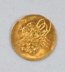 Egypt, 1279 (1879) 5 Qirsh, Abdul Hamid II, gold