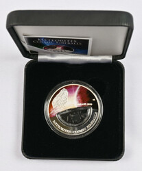 Fiji 2013 10 Dollar, Bjurböle meteorite in Finland, silver