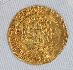 Ghaznavid (Persia) gold dinar of Yamin al-Dawla (998–1030)