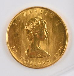 Canada 1979 50$ Elizabeth II, goldAutomatically generated translation ...