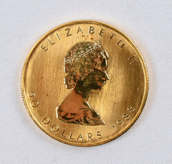 Canada 1988 50$ Elizabeth II, goldAutomatically generated translation ...