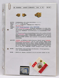 Lydia, old Tessera from the 3rd century A.D. (200s) Light ...