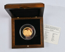 Mongolia 2007 ”Mannerheim” 5000 togrog gold (1/4 oz - 0,999). ...
