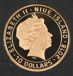 Niue 2018 10$ Neste Rally, gold. Minted only 200 pieces