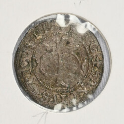 Sweden 1589 1 örtug silver