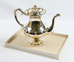 Coffee pot "Chippendale" silver (830), Turun kultaseppä Oy 1981. ...
