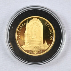Slovakia 2008 5000 Korún, Matthias II, gold. Mintage only 4050 pieces