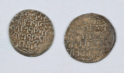 Turkey, two old silver dirhams from 1200s