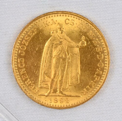 Hungary 1892 20 Corona, Francis Joseph I, goldAutomatically generated ...