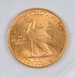 USA 1910 10 Dollar, Indian Head, gold