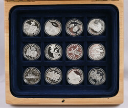 The Mint of Finland's Finnish silver treasure medal collection in a ...