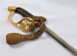 09.03.2026: Lot must be picked-up from our officeNavy officer's sword ...