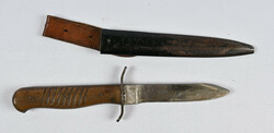 German WWI/WWII-era "trench" dagger. Heavily used but evenly patinated