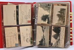Ceded areas, magnificent selection of ca. 200 old cards in album. ...