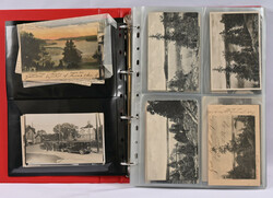 Parainen, fine collection of topographical cards in album. Mostly old ...