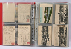 Parainen, fine collection of topographical cards in album. Mostly old ...