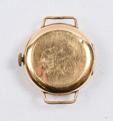 Phenix gold watch (14 k), working condition unknown. In addition ...
